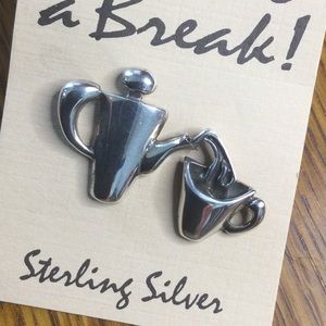 Original Jewelry Pin Sterling Silver